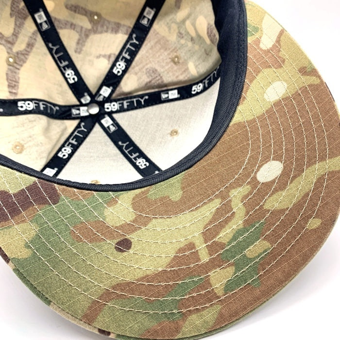 THE NORTH FACE ノースフェイス NEWERA ニューエラ 59FIFTY BASEBALL CAP ベースボールキャップ ウッドランドカモ Size 7 3/8 (58.7cm) 福生店