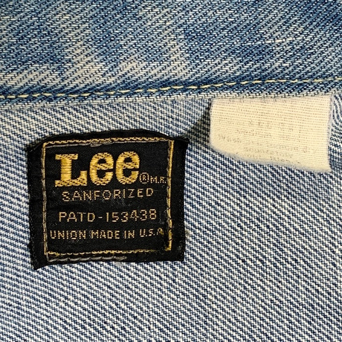 Lee リー デニムジャケット PATD-153438 USA製 インディゴ Size 38 福生店