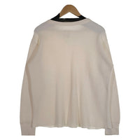 80's U.S.ARMY 米軍 UNDERSHIRT コットン サーマルカットソー ホワイト Size XL 福生店