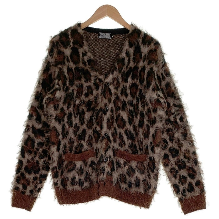 HYSTERIC GLAMOUR ヒステリックグラマー アルパカ混 ニットカーディガン レオパード 02213ND04 Size S 福生店