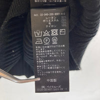 Spick&Span スピックアンドスパン 22-040-200-9001-4-0 ヘンリーネックリブニットワンピース ブラック sizeF 瑞穂店