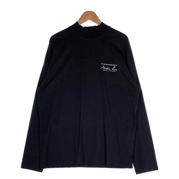 Martine Rose マーティンローズ FUNNEL NECK T-SHIRT ファネルネック ロングスリーブTシャツ ブラック Size XL 福生店