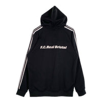 F.C.Real Bristol エフシーレアルブリストル 24SS TRAINING TRACK HOODIE トレーニングトラックフーディー ジャージ ブラック FCRB-240013 Size L 福生店