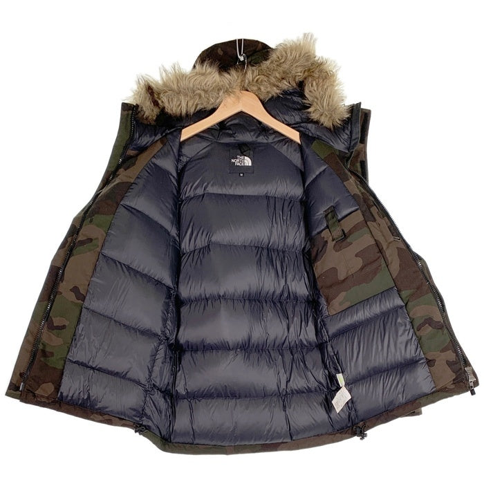 THE NORTH FACE ノースフェイス Novelty McMurdo Parka ノベルティ マクマードパーカ ファー ダウンジャケット カモフラージュ ND91410 Size M 福生店