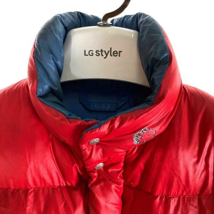 MONCLER モンクレール ナイロン ダウンジャケット レッド フランス製 アシックス レッド Size 00 瑞穂店