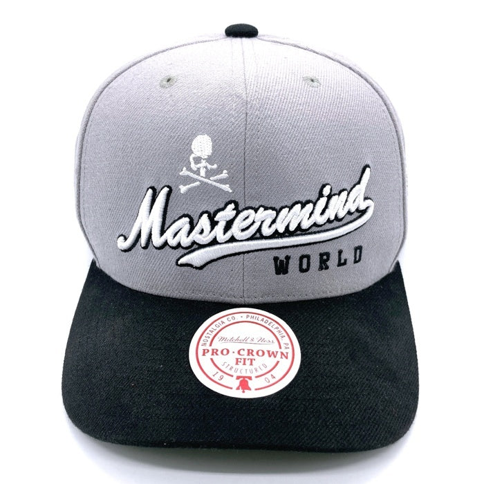 mitchell&ness ミッチェルアンドネス mastermind マスターマインド スカルボーン 6パネルキャップ グレー 瑞穂店