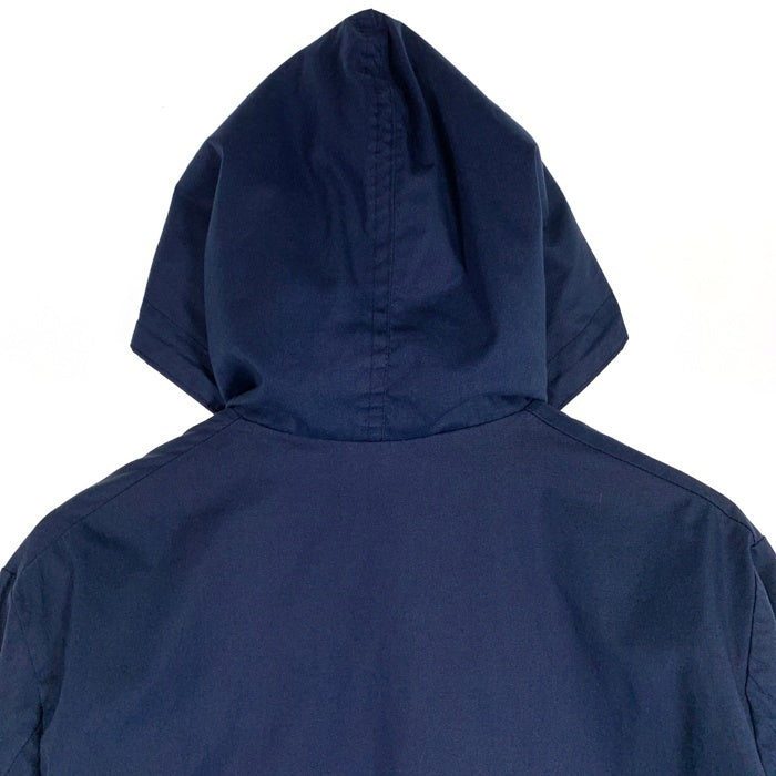 70's SEARS シアーズ ACTI-SLIK アクティスリック Hooded Jacket フルジップ フーディー ジャケット IDEALジップ ネイビー USA製 Size M 福生店