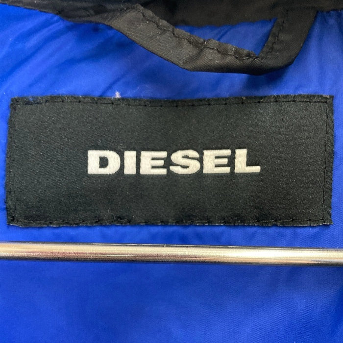 DIESEL ディーゼル ジップ ダウンベスト ブラック sizeM 瑞穂店