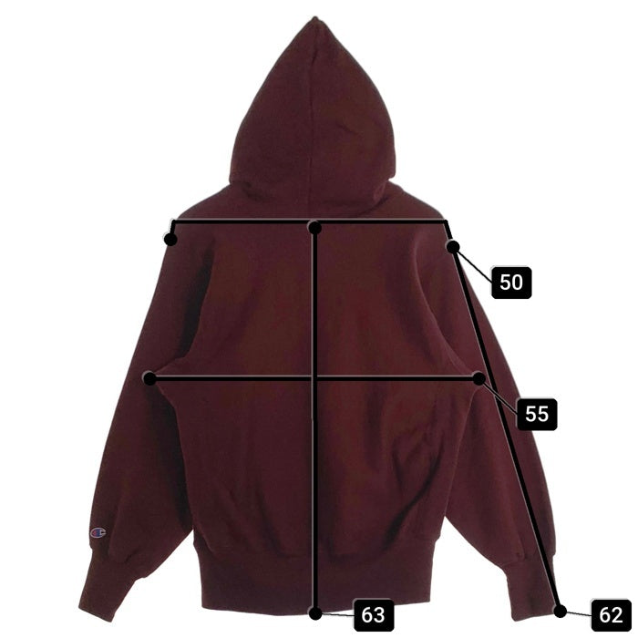80's Champion チャンピオン REVERSE WEAVE リバースウィーブ HARVARD ハーバード大学 トリコタグ プリントタグ プルオーバー パーカー フーディー バーガンディー USA製 Size M 福生店