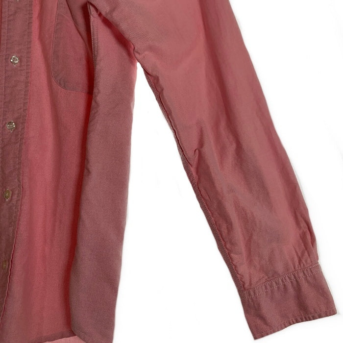Brooks Brothers ブルックスブラザーズ Makers スーピマコットン ボタンダウンシャツ 長袖 ピンク USA製 Size 15 1/2 福生店