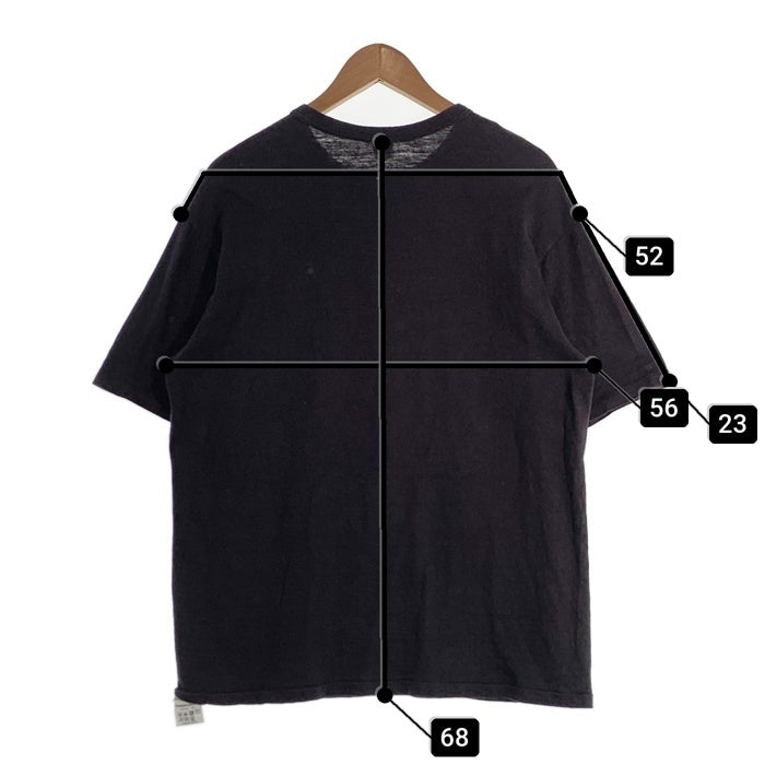 WAREHOUSE ウェアハウス Henlyneck S/S T Shirts ヘンリーネック 半袖 Tシャツ ブラック Size XL 福生店