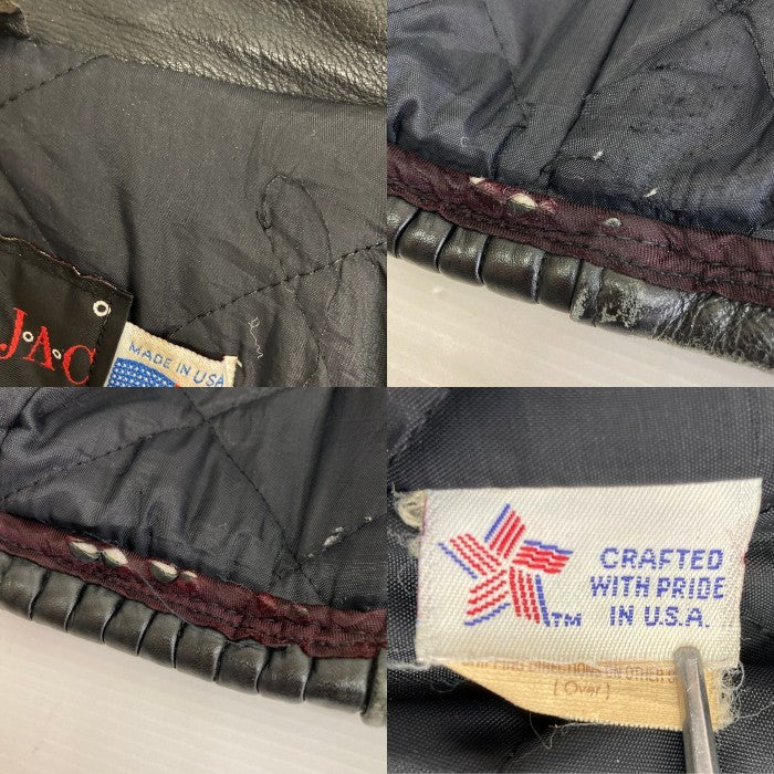 Schott ショット 557 DUROJAC レザー シングルライダースジャケット ブラック 逆ハの字 size42 瑞穂店