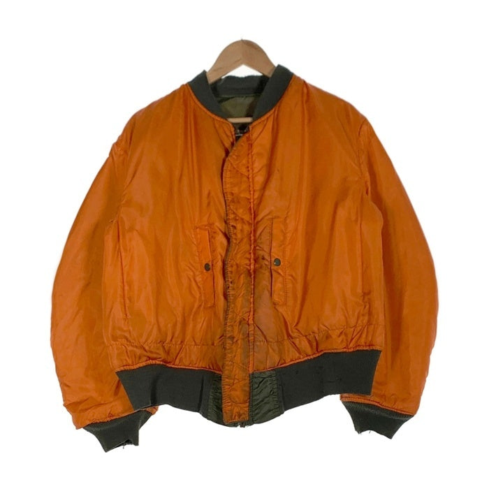 90`s ALPHA アルファ MA-1 フライトジャケット セージグリーン USA製 82790J Size XL 福生店