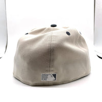 New Era ニューエラ Chicago Cubs シカゴカブス 59FIFTY ベースボールキャップ THE CAPS ベージュ チャコール Size 7 1/4 (57.7cm) 福生店