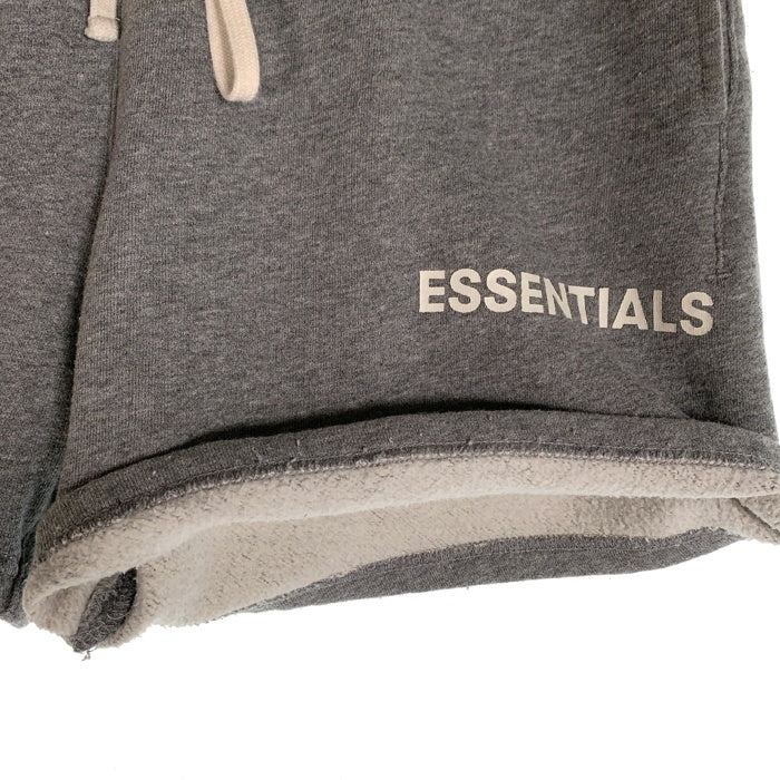 FOG ESSENTIALS エフオージー エッセンシャルズ スウェットショートパンツ ロゴプリント グレー Size S 福生店