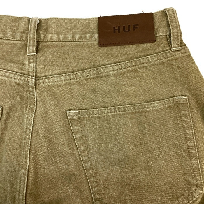 HUF ハフ バギーデニムパンツ ブラウン size32 瑞穂店