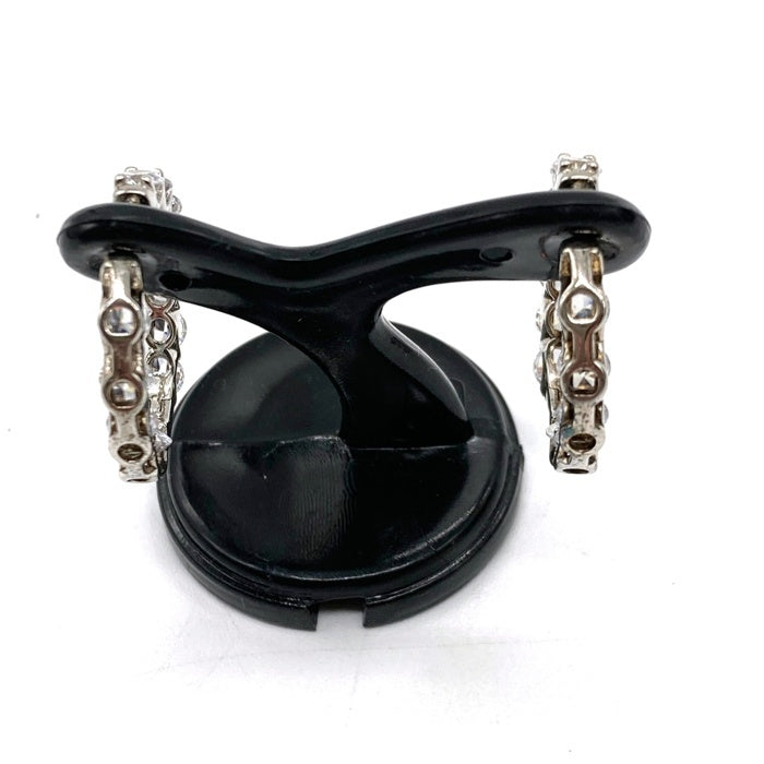 gift from New York ギフトフロムニューヨーク フルエタニティ フープピアス シルバー925 プラチナコーテイング 瑞穂店