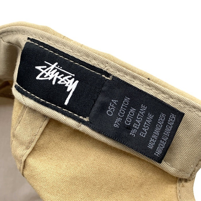 STUSSY ステューシー 8ボール 6パネルキャップ ベージュ 131726 福生店