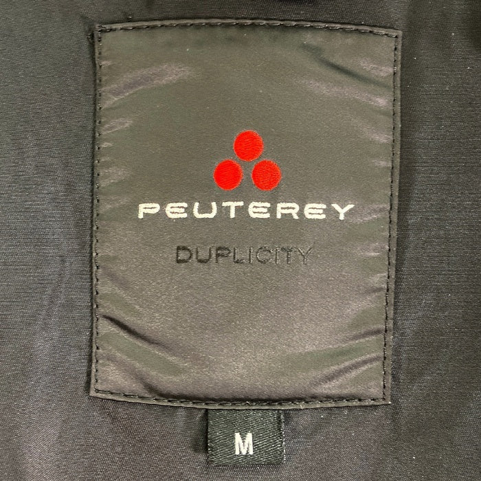 PEUTEREY ピューテリー スタンドカラー 中綿 ブルゾン ブラック sizeM 瑞穂店