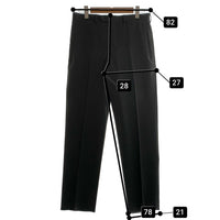 PRADA プラダ ポリエステル ストレート スラックス パンツ グレー Size 48 福生店