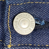 LEVI'S リーバイス 501XX ボタン裏3105 復刻 1933年 ボタンフライ 赤耳 セルビッチ デニム パンツ L インディゴ 33501-0049 日本製 Size W38 福生店