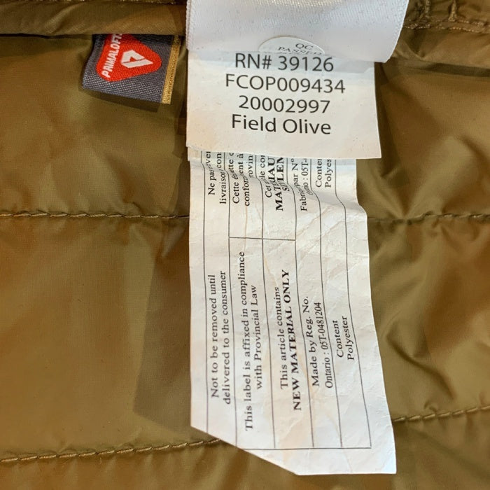 FILSON フィルソン ULTRALIGHT JACKET PRIMALOFT ウルトラライト 中綿ジャケット オリーブ 20002997 並行品 Size S-M 福生店