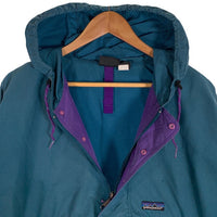 90's patagonia パタゴニア バギーズプルオーバー アノラック グリーン パープル 53690 S3 Size L 福生店