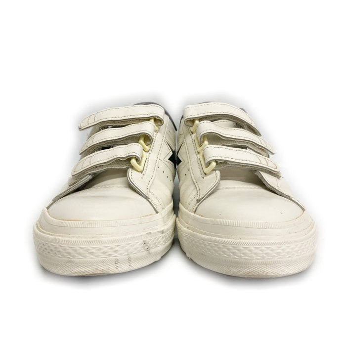 CONVERSE コンバース ワンスター V-3 ベルクロ レザー スニーカー ホワイト size8.5 瑞穂店