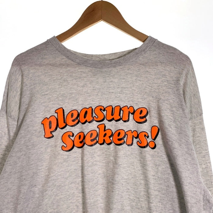 CAPTAINS HELM キャプテンズヘルム PLEASURE SEEKERS L/S TEE プリント ロングスリーブTシャツ アッシュグレー Size L 福生店