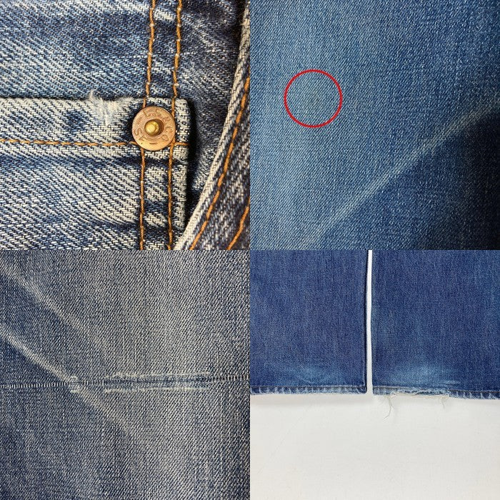 Levi’s リーバイス 502XX ボタン裏J09 日本製 BIG E復刻 赤耳 TALON デニムパンツ インディゴ size- 瑞穂店