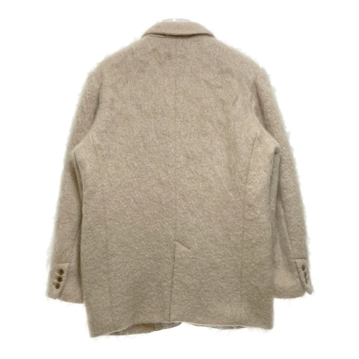 ETRE TOKYO エトレトウキョウ ウール モヘア 2B テーラードジャケット アイボリー 1221501038-0 Size M 瑞穂店