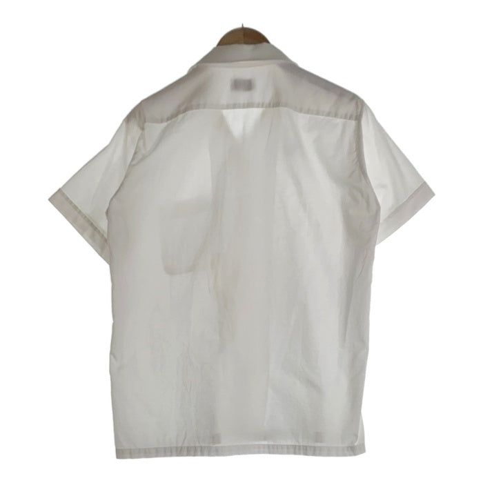 50's 60's ARROW アロー コットン TIME-SAVERタグ 半袖 オープンカラーシャツ ホワイト Size M 福生店