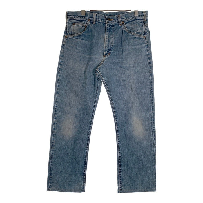 70's Lee リー 200 サイド黒タグ デニムパンツ インディゴ 革パッチ TALONファスナー 脇割 101Z Size 36 福生店