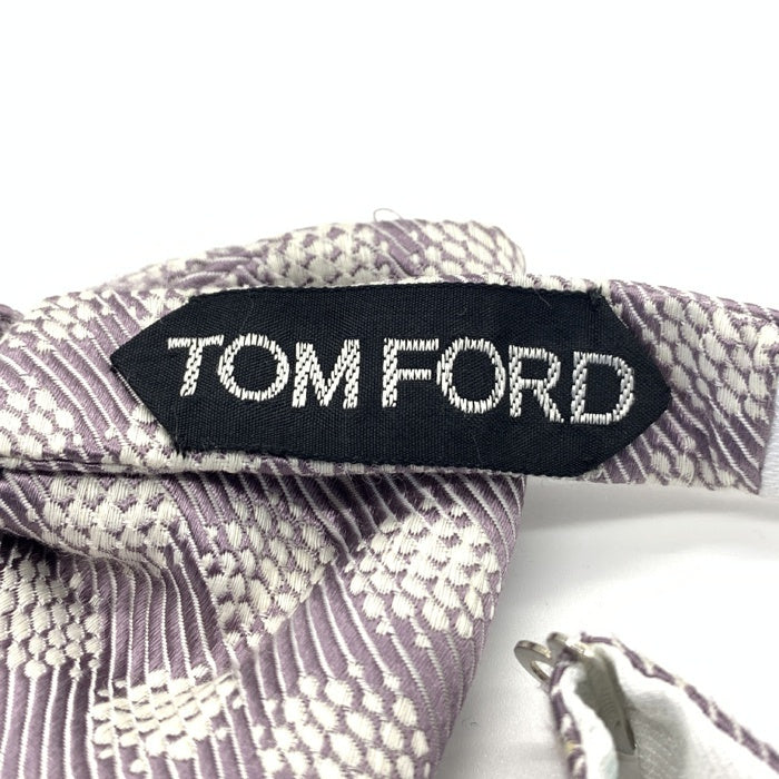 TOM FORD トムフォード シルク 蝶ネクタイ イタリア製 パープル  福生店