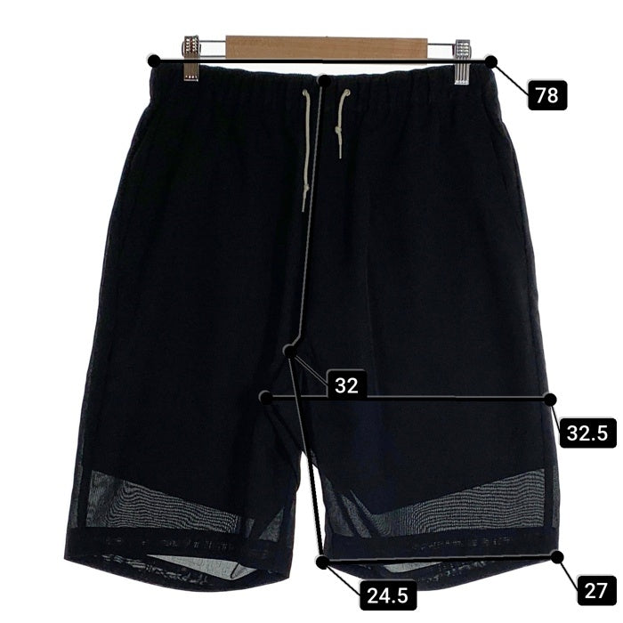 Schott ショット SLUB CHIFFON SHORTS スラブシフォンショーツ ショートパンツ ブラック 782-3113008 Size L 福生店