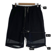 Schott ショット SLUB CHIFFON SHORTS スラブシフォンショーツ ショートパンツ ブラック 782-3113008 Size L 福生店