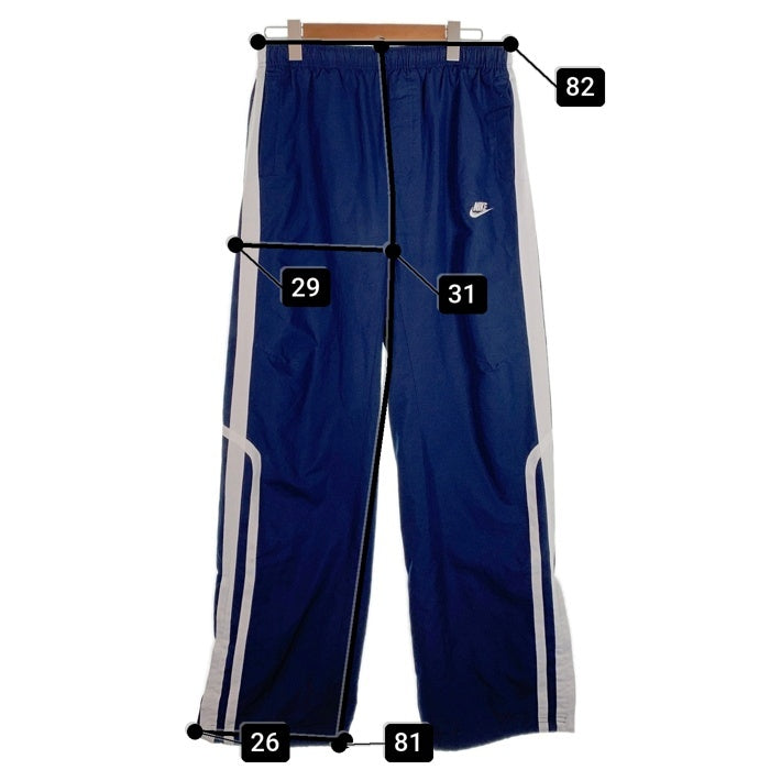 NIKE ナイキ サイドライン トラックパンツ ネイビー ホワイト Size XL 福生店