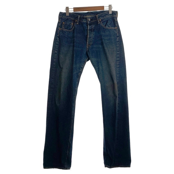 Johnbull ジョンブル Sewing Chop O'alls 502BD ソーイングチョップ デニムパンツ インディゴ NO.168 C-0Y-3858 W34 福生店