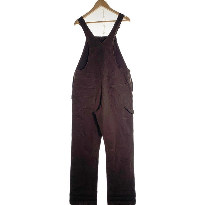 CARHARTT カーハート CANVAS BIB OVERALL キャンバス オーバーオール ブラウン OR2438-W コロンビア製 Size M(8-10) 福生店