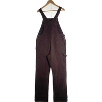 CARHARTT カーハート CANVAS BIB OVERALL キャンバス オーバーオール ブラウン OR2438-W コロンビア製 Size M(8-10) 福生店