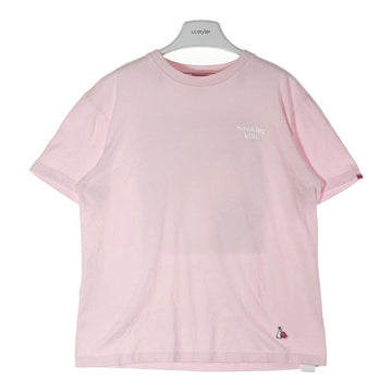 FR2 エフアールツー Smoking Kills プリントTシャツ ピンク sizeF 瑞穂店