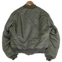 70's ALPHA INDUSTRIES アルファインダストリーズ MA-1 フライトジャケット オリーブ Size L 福生店