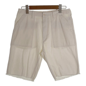 CAPTAINS HELM キャプテンズヘルム BAKER CUT-OFF SHORTS ヘリンボーン ベイカーショートパンツ ホワイト Size M 福生店