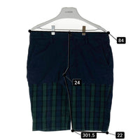 NORMAN ノーマン Two Tone Check Short Pants ブラックウォッチ パンツ ネイビー sizeS 瑞穂店