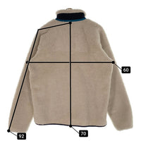 patagonia パタゴニア Classic Retro-X Jacket クラシックレトロX ボアフリースジャケット アイボリー STY23056FA22 Size L 福生店