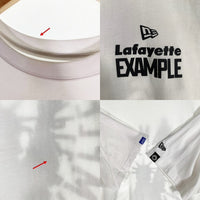 EXAMPLE エグザンプル NEW ERA ニューエラ Lafayette ラファイエット Liberty Enlightening the World S/S TEE 半袖 Tシャツ ホワイト Size XXL 福生店