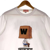TENDERLOIN テンダーロイン sKetChboOok3 スケッチブック WEST ウエスト T-SHIRT プリントTシャツ ホワイト Size M 福生店