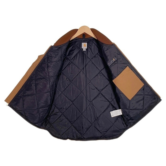Carhartt カーハート Duck Vest ダックベスト ブラウン V01-BRN メキシコ製 0120 Size L 福生店