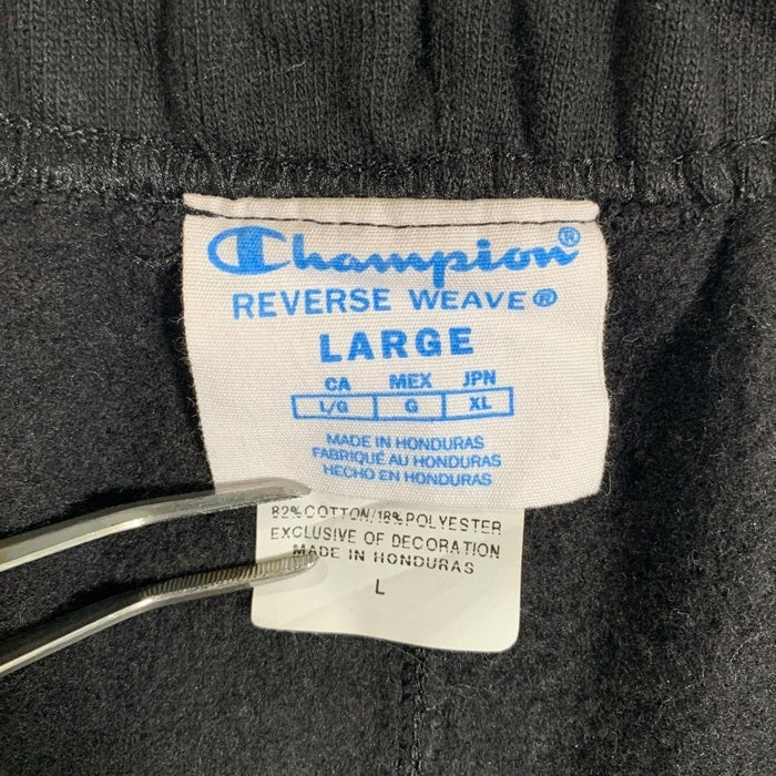 CHAMPION チャンピオン REVERSEWEAVE リバースウィーブ スウェットパンツ ブラック Size L 福生店