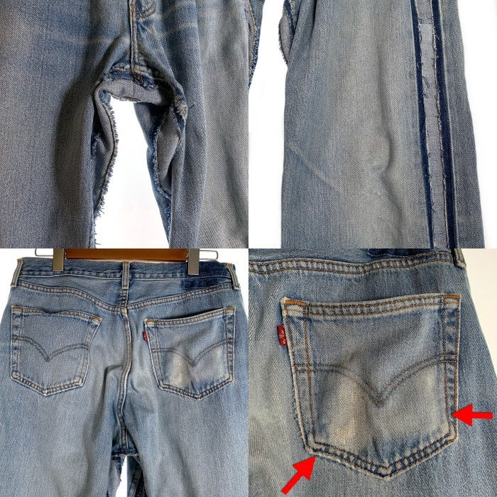 oddment オッドメント Levi's CUSTOM DENIM LINE PANTS リーバイスカスタム デニムラインパンツ インディゴ Size L 福生店
